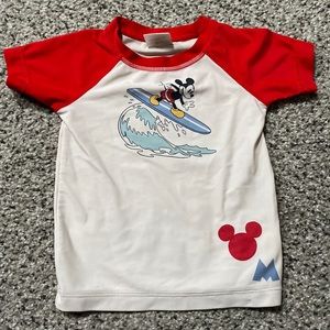 Hanna Andersson surfing Mickey size 75 swim rash guard